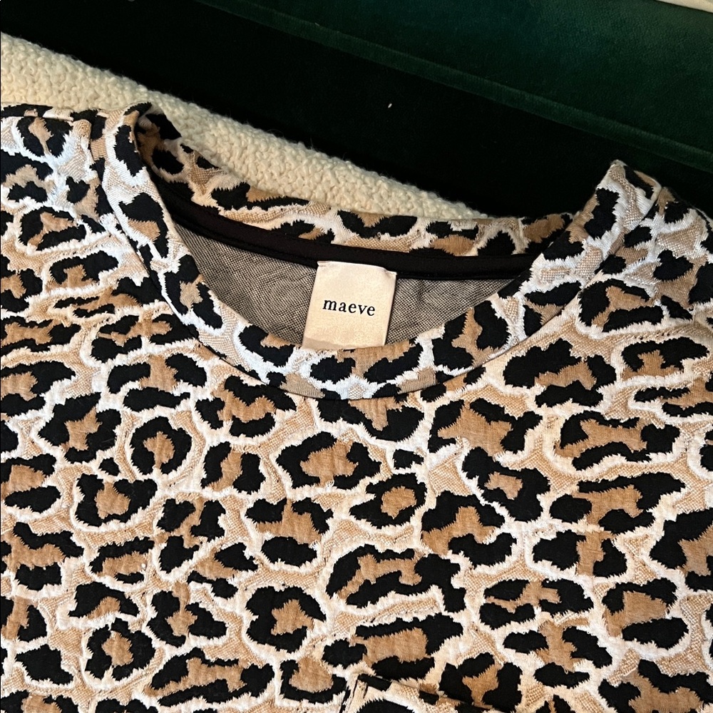Maeve Wild Patterned Blouse